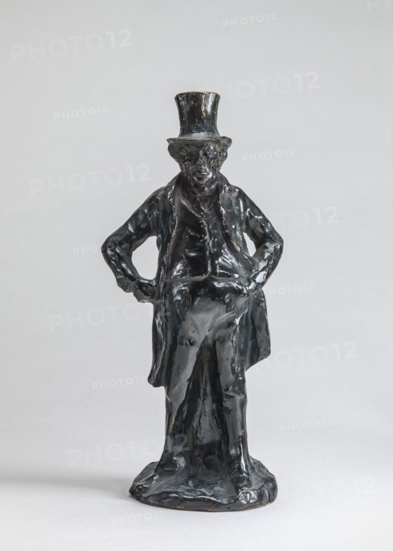 The Stroller (Le bourgeois qui flâne), model probably after 1860, cast around January 1954.