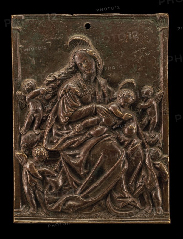 The Virgin & Child with Four Angels, early 16th century.