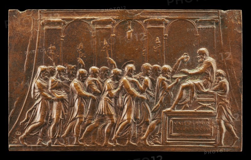 Christ Brought Before Pontius Pilate.