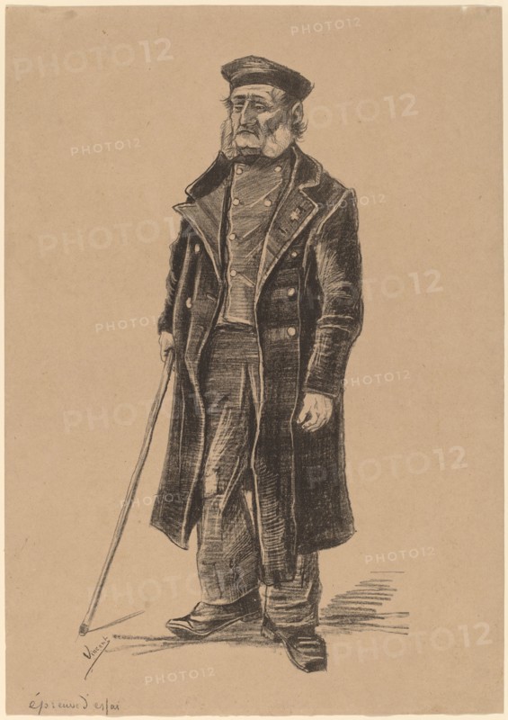 Orphan Man, Standing, 1882.