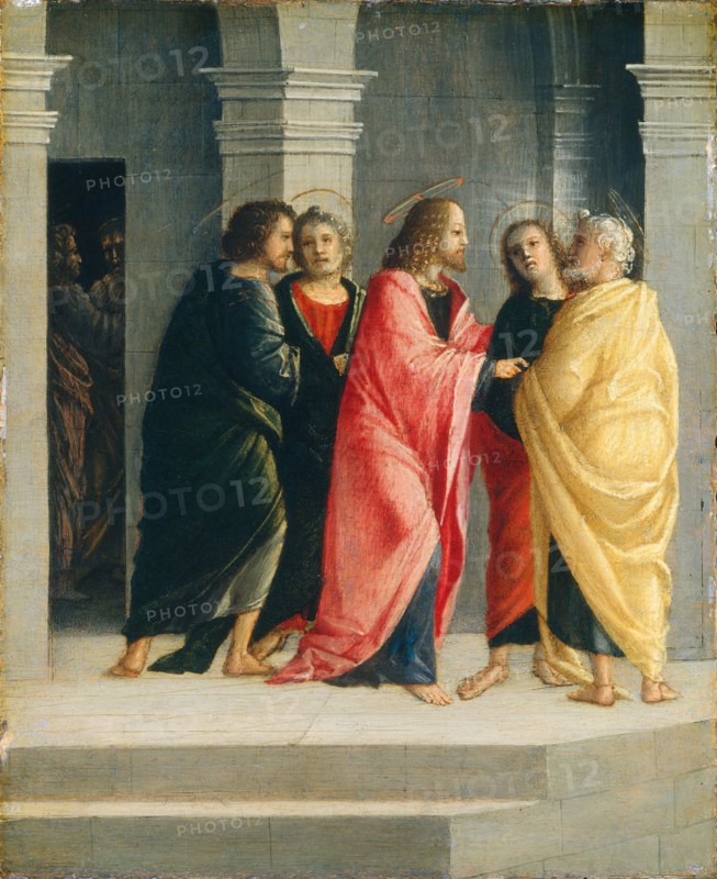 Christ Instructing Peter and John to Prepare for the Passover, 1504.