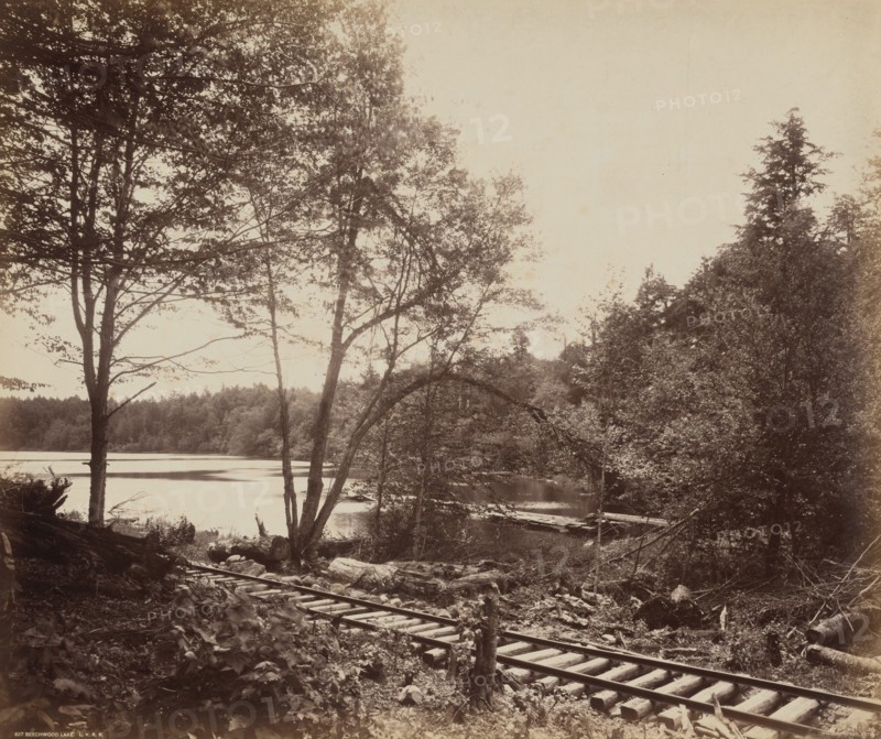 Beechwood Lake, c. 1895.