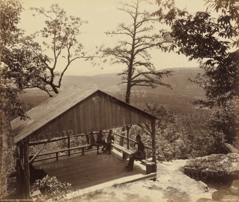 Nesquehoning Valley, From Packer's Point, c. 1895.