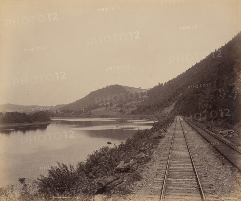 Red Rocks Near Allen's, c. 1895.