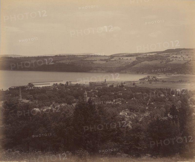 Seneca Lake and Watkins, c. 1895.