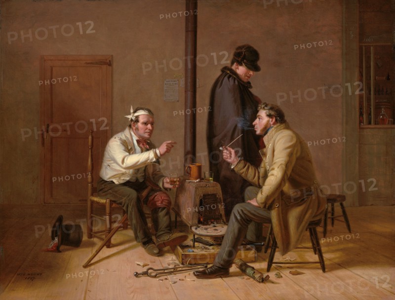 The Tough Story - Scene in a Country Tavern, 1837.