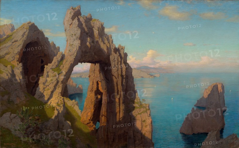 Natural Arch at Capri, 1871.