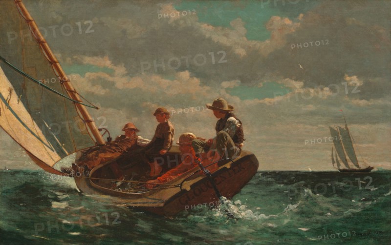 Breezing Up (A Fair Wind), 1873-1876.