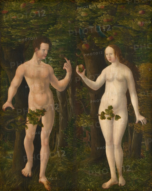 The Fall of Man [middle panel], c. 1535.