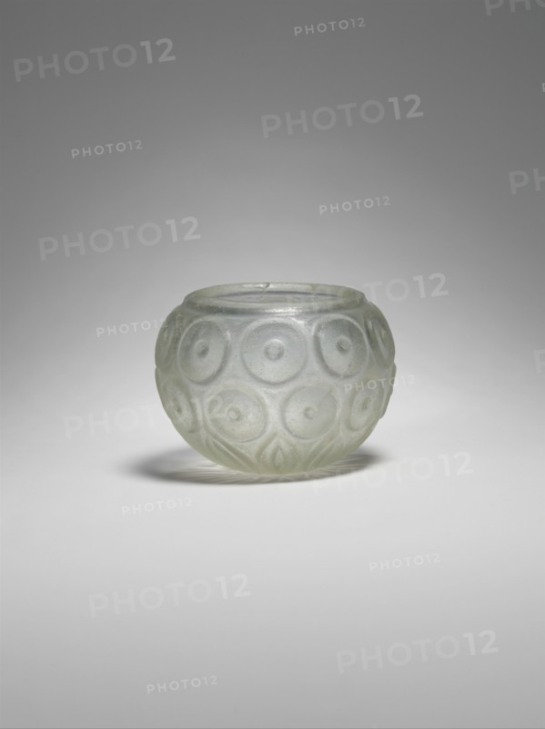 Cut-Glass Cup, Iran, 8th-9th century.