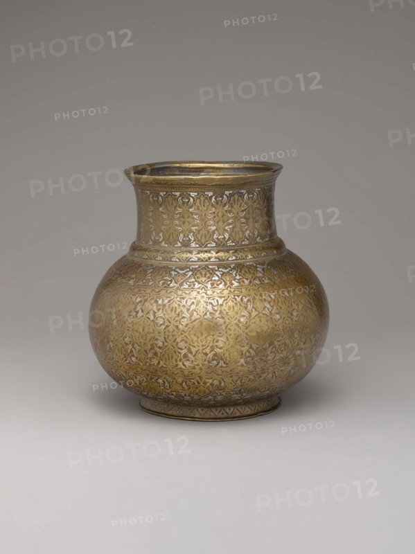 Inlaid Ewer, Iran, late 15th- first quarter 16th century.