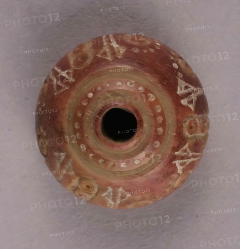 Button or Bead, Iran, 9th-10th century.