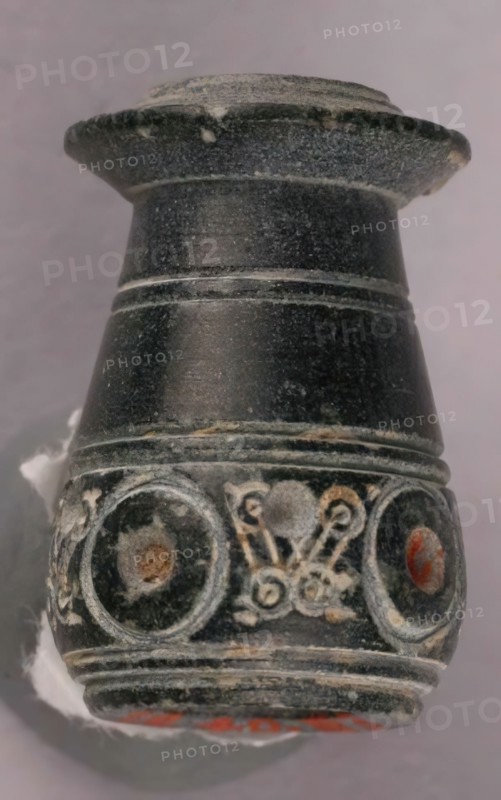 Button or Bead, Iran, 8th-10th century.