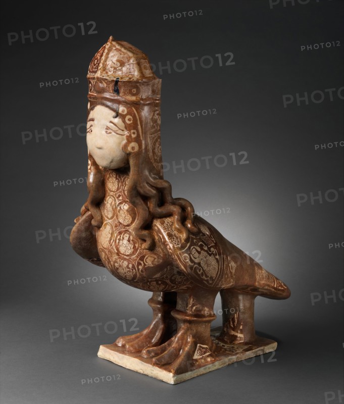 Figure of Harpy, Iran, 12th-early 13th century.