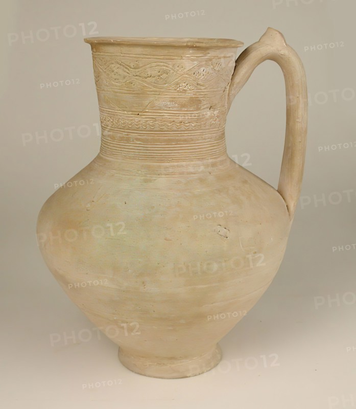 Unglazed Ewer, Iran, 9th-10th century.
