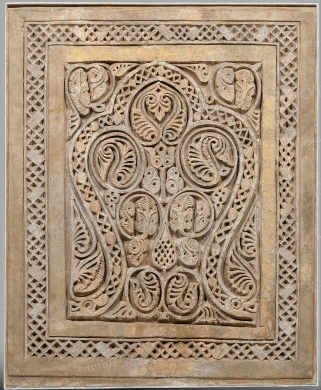 Dado Panel, Iran, 10th century.