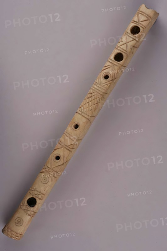 Flute, Iran, 9th century.