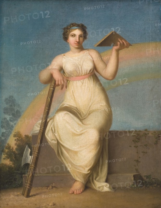 Jurisprudence. Allegorical Figure, 1800. Found in the collection of Statens Museum for Kunst, Copenhagen.