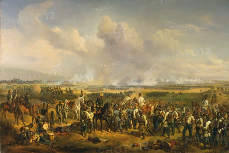 The Battle of Sz?reg on 5 August 1849, 1853. Found in the collection of Österreichische Galerie Belvedere, Vienna.