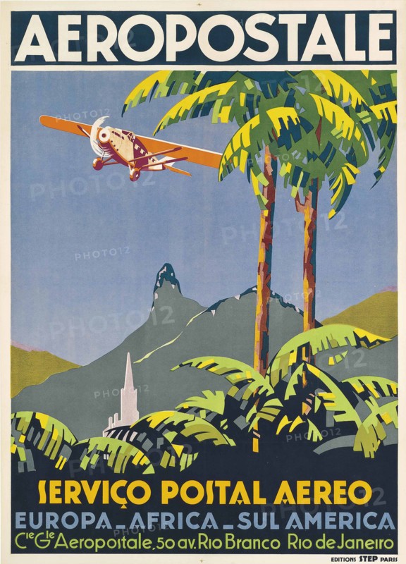 Aéropostale. Rio de Janeiro, ca 1928-1930. Private Collection.