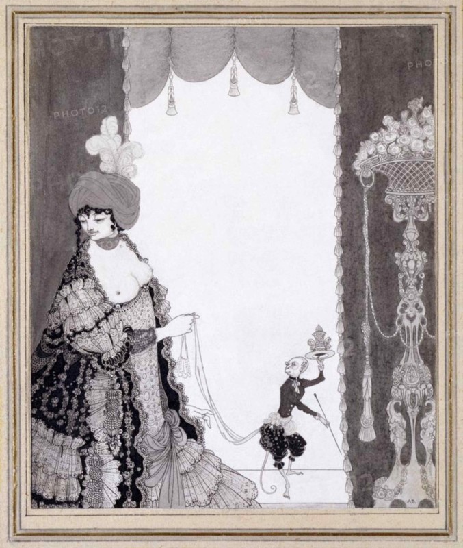 The Lady with the Monkey, 1897. Found in the collection of Victoria and Albert Museum.