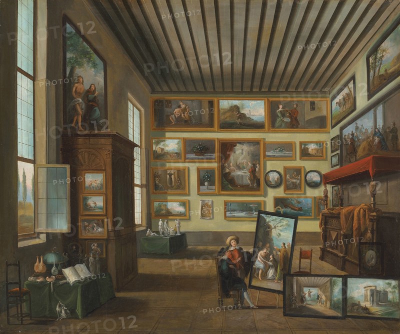 A collector's cabinet. Private Collection.