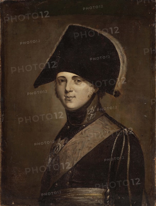Portrait of Emperor Alexander I (1777-1825), c. 1815. Private Collection.