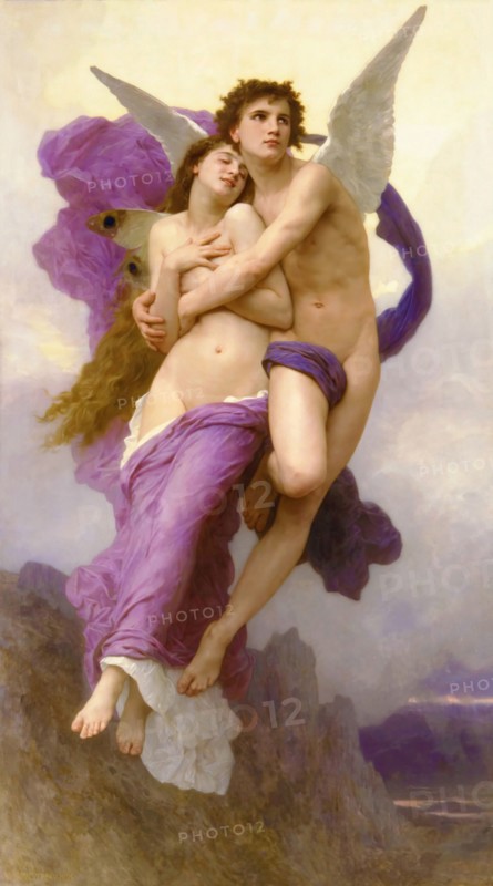 The abduction of Psyche , 1895. Private Collection.