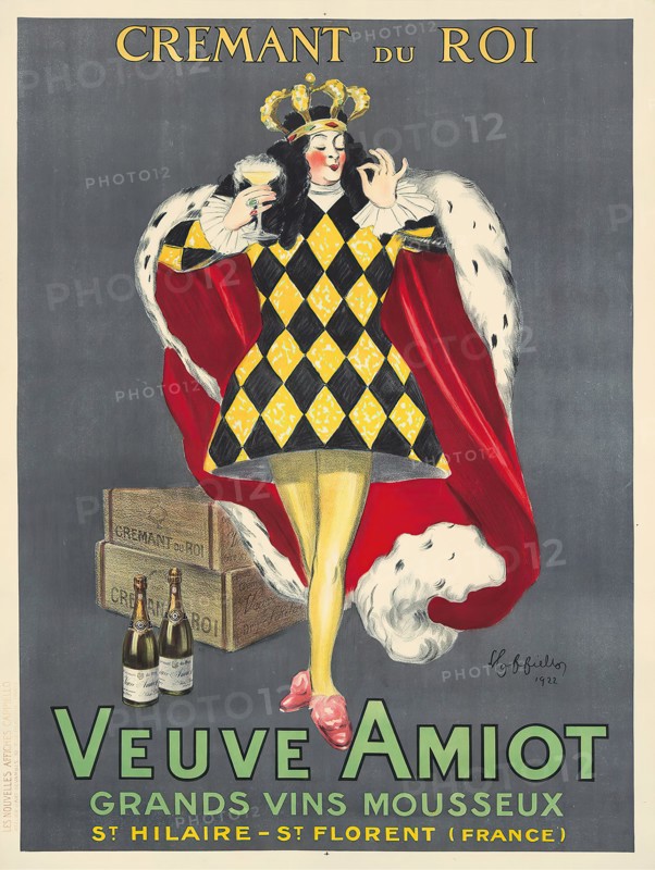 Veuve Amiot Cremant, 1922. Private Collection.