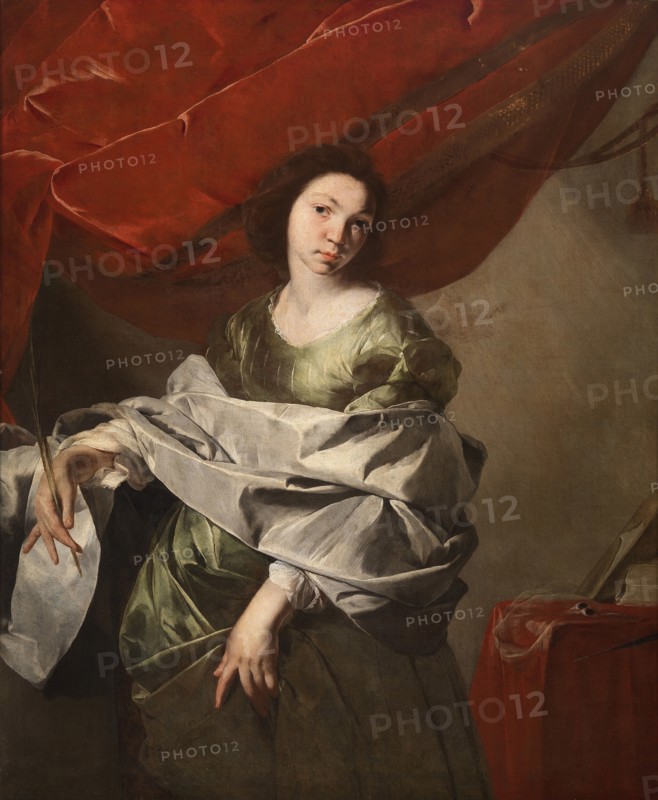 Saint Lucia, ca 1645-1648. Found in the collection of Fondazione De Vito.