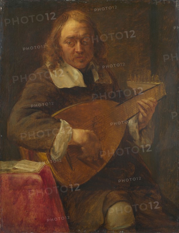 Hearing. From the Series The Five Senses, before 1661. Found in the collection of National Gallery, London.