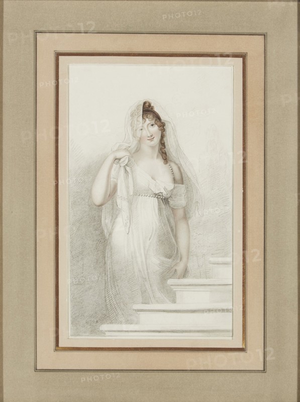 Portrait of Madame Récamier (1777-1849). Private Collection.