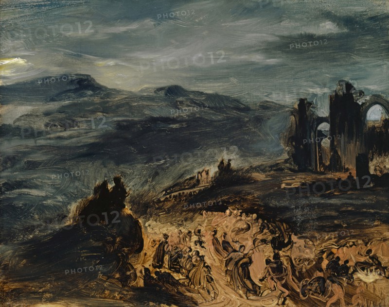 The Witches' Sabbath, c. 1832. Found in the collection of Art Museum Basel.