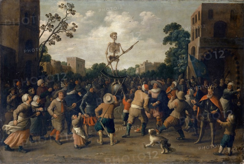 The Fight Against Death , 1625. Private Collection.