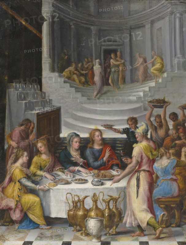 The Wedding Feast at Cana. Private Collection.