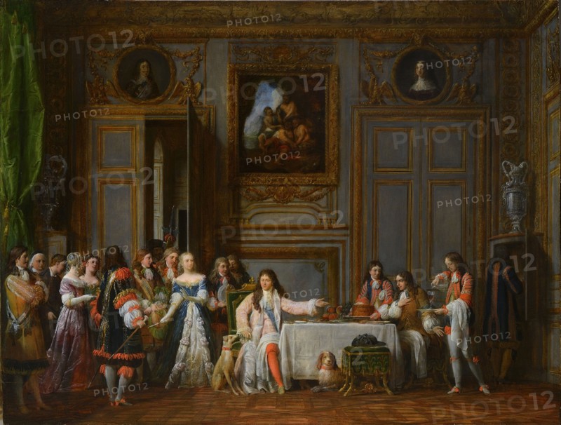 Molière Honored by Louis XIV, 1824. Private Collection.