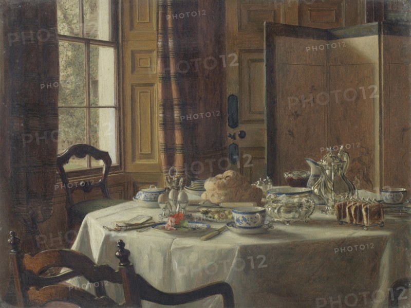Breakfast, 1880. Private Collection.