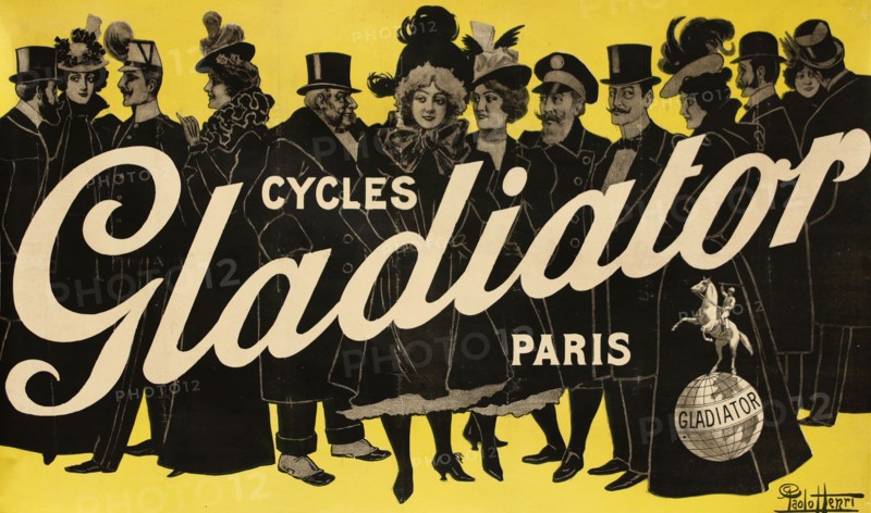 Cycles Gladiator, c. 1900. Private Collection.