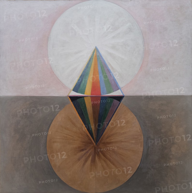 Group IX/SUW, The Swan, No. 12, 1915. Found in the collection of Courtesy of Stiftelsen Hilma af Klints Verk.