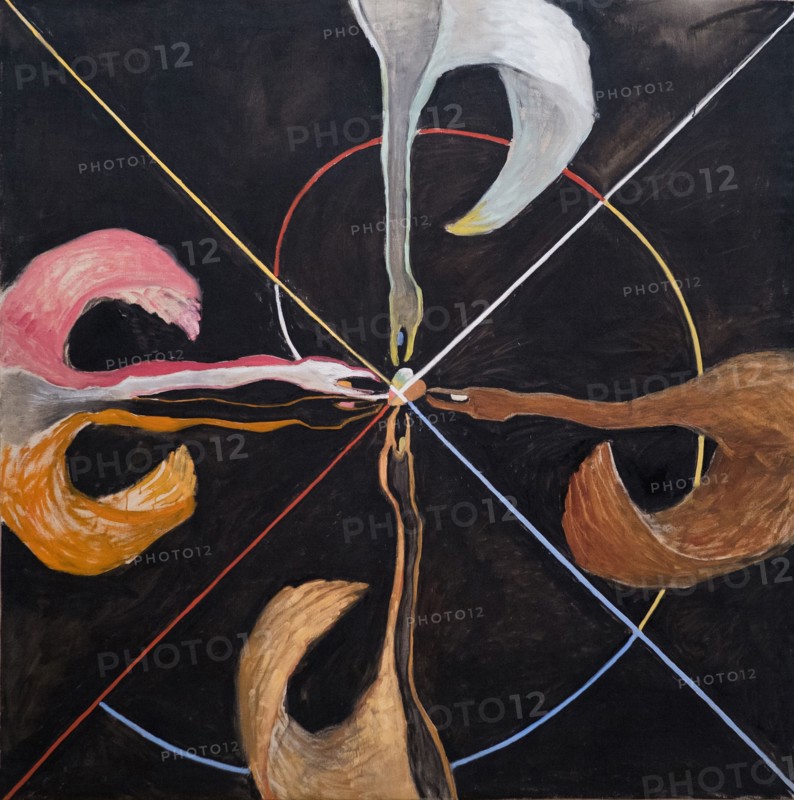 Group IX SUW, The Swan No. 7, 1915. Found in the collection of Courtesy of Stiftelsen Hilma af Klints Verk.