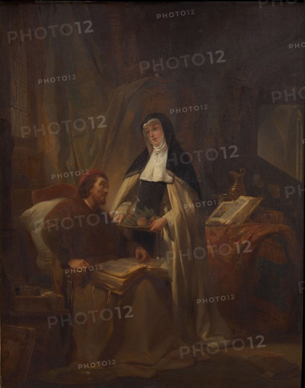 Hans Memling in the Sint-Janshospitaal in Bruges, 1841. Found in the collection of Stedelijk Museum Wuyts-Van Campen en Baron Caroly, Lier.