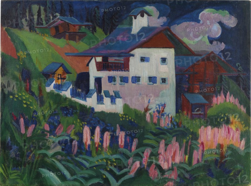 Our house, 1918-1922. Private Collection.
