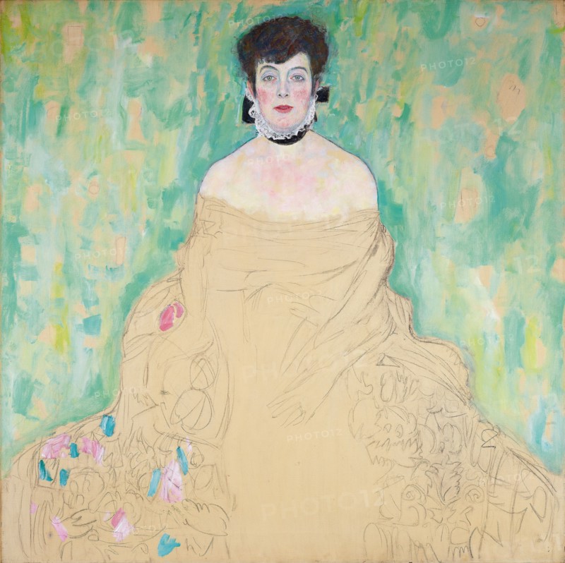 Portrait of Amalie Zuckerkandl , 1916-1918. Found in the collection of Österreichische Galerie Belvedere, Vienna.