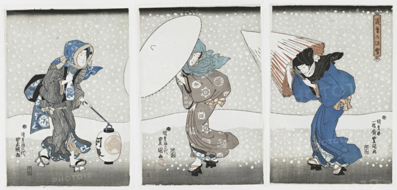 Heavy Snow at Years End, 1844. Found in the collection of Musée des impressionnismes, Giverny.