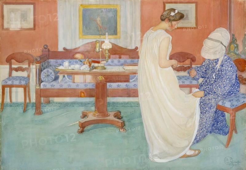 The Bridesmaid, 1908. Found in the collection of Ateneum, Helsinki.