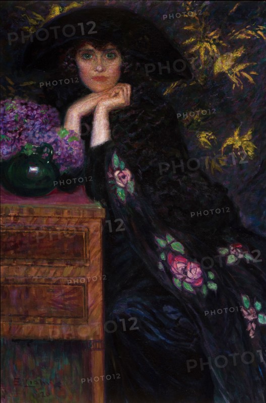 Figura di Donna (Ritratto di Violette), 1920. Found in the collection of Pinacoteca Fondazione Cassa di Risparmio di Tortona.
