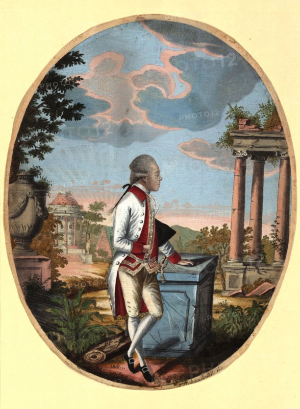 Grand Duke Paul of Russia (1754-1801), later Tsar Paul I, 1782. Private Collection.