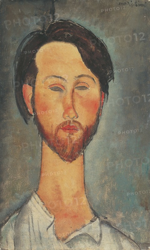 Portrait of Léopold Zborowski (1889-1932), 1918. Private Collection.