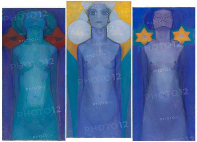Evolution, 1911. Found in the collection of Gemeentemuseum Den Haag.