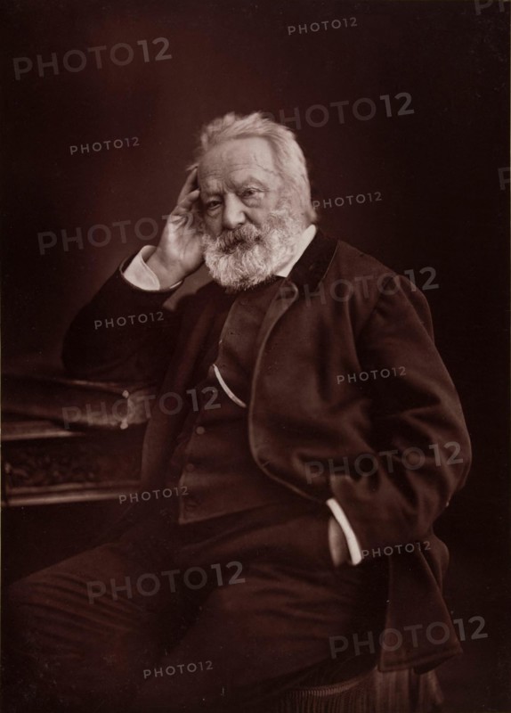 Portrait of Victor Hugo (1802-1885), 1878. Found in the collection of Maison de Victor Hugo.